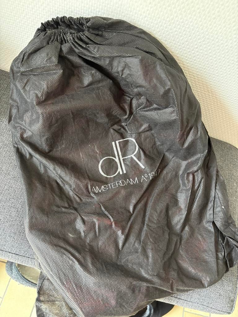 Sac bandouliete DR amsterdam en cuir, Ophalen, Zo goed als nieuw, Rood