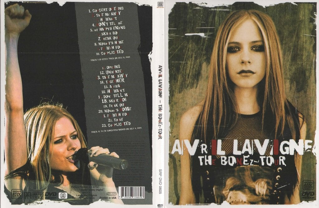 DVD - Avril LAVIGNE - THE BONEZ TOUR, Verzenden, Nieuw in verpakking, Concert