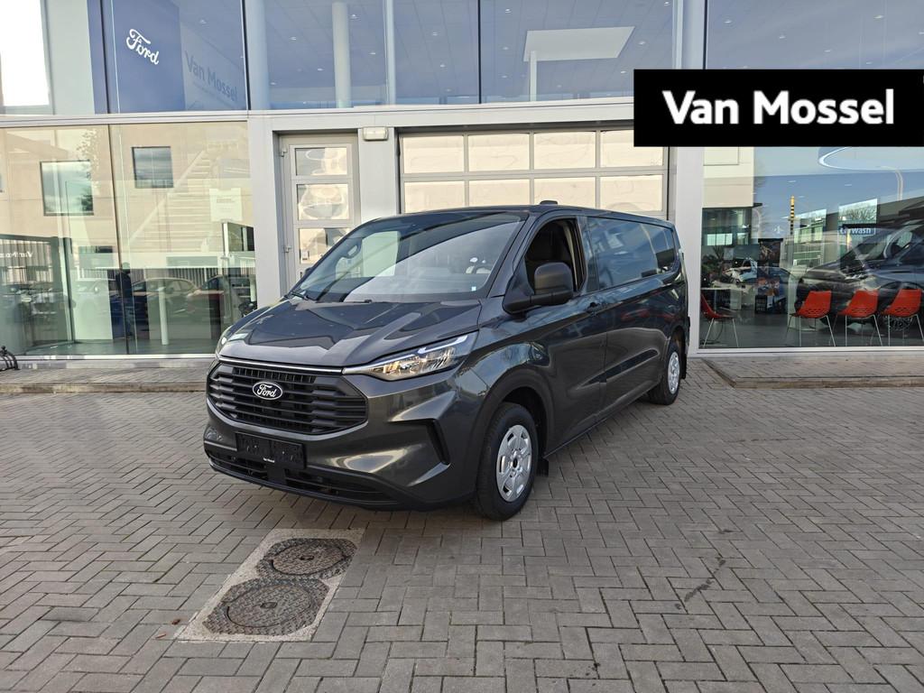 Ford Transit Custom 320L Trend - Camera - Trekhaak, Autos, Argent ou Gris, Entreprise, 3 places, Boîte manuelle