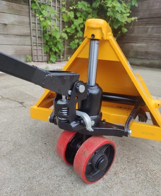 TRANSPALETTE TRANSPALETTE NOUVEAU CHARIOT ÉLÉVATE DE 2500 KG, Enlèvement, Neuf