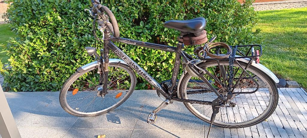 Herenfiets, Gebruikt, Velgrem, Versnellingen, 53 tot 57 cm