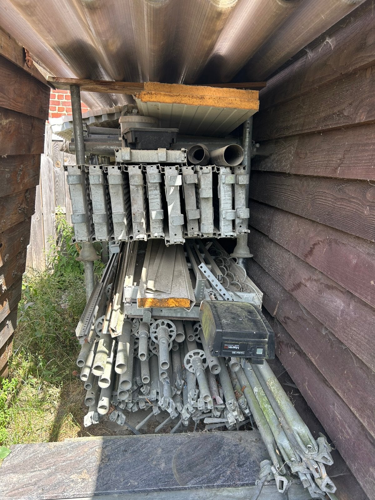 Steiger heyer, Ophalen, Gebruikt, Gevelsteiger, 5 meter of hoger