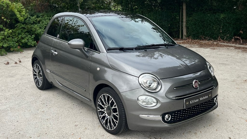 Fiat 500 "Club Edizione" Automaat CarPlay Panodak Garantie, 1242 cm³, Argent ou Gris, Achat, Euro 6