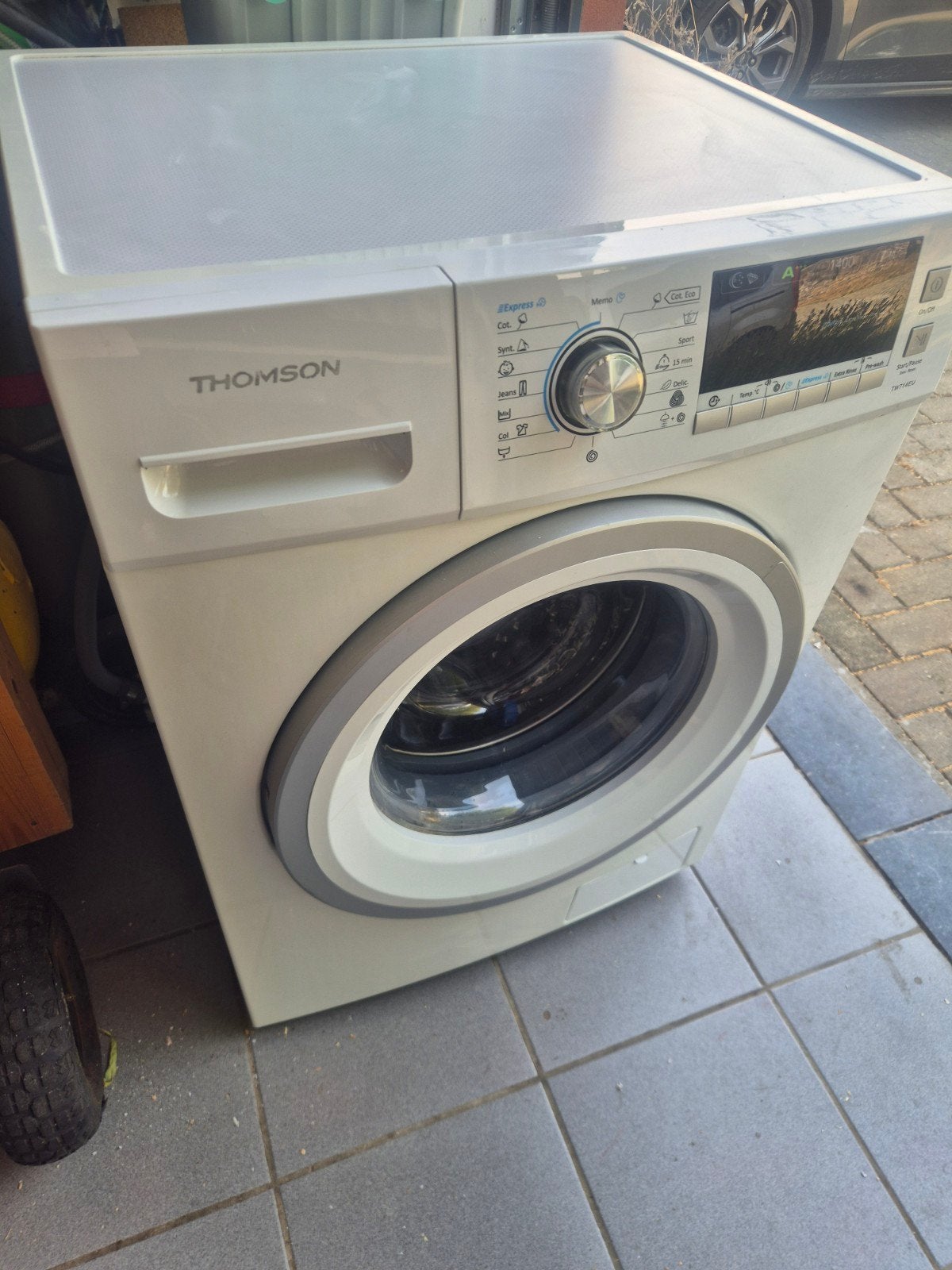 lave linge Thomson, Electroménager, 1200 à 1600 tours, 6 à 8 kg, Chargeur frontal, Enlèvement