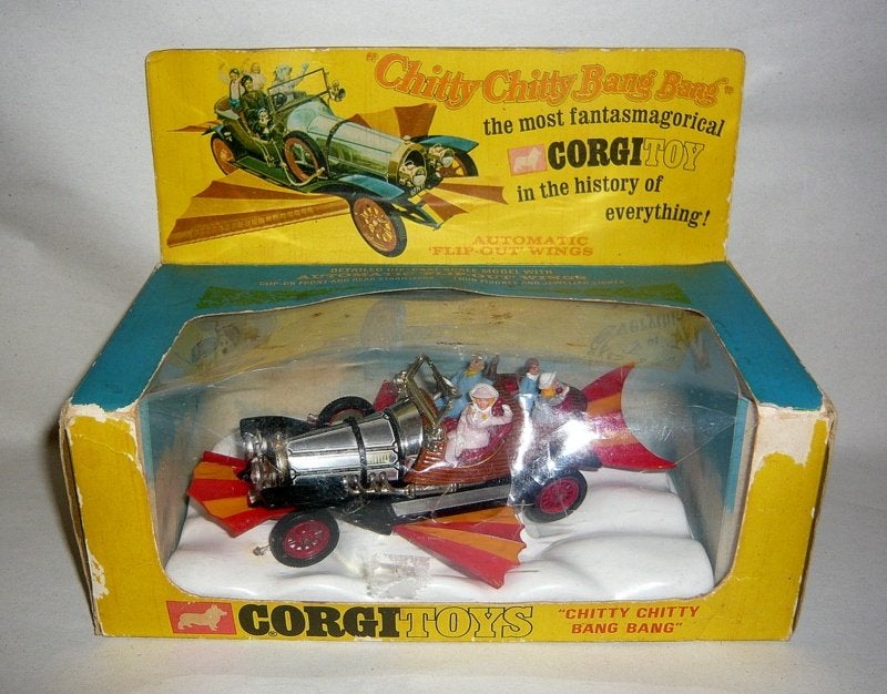 CORGI TOYS CHITTI-CHITTI BANG BANG MODEL 266 - 1968-1972, Ophalen of Verzenden, Zo goed als nieuw, Auto, Corgi