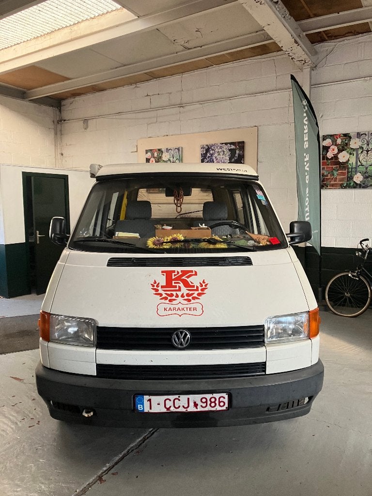 VW T4 Westfalia voor opmaak of onderdelen, Auto's, Voorwielaandrijving, 4 deurs, Stof, Wit
