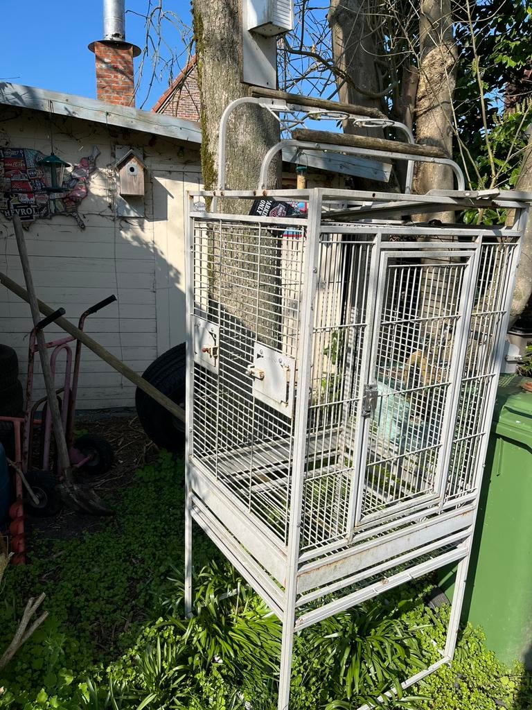 Papegaaien hok, Enlèvement, Utilisé, Autres matériaux, Cage à oiseaux