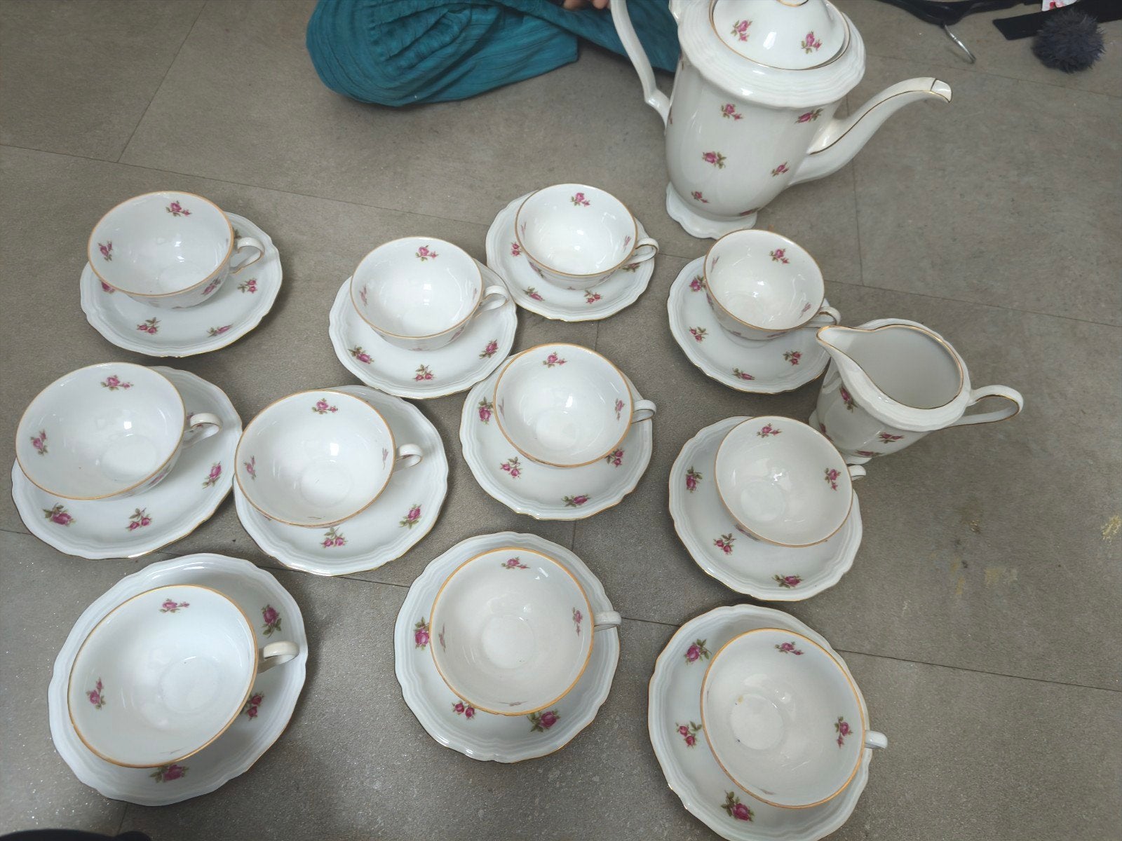 Service à thé / café Seltmann Weiden "Marie Luise" Porcelain, Enlèvement