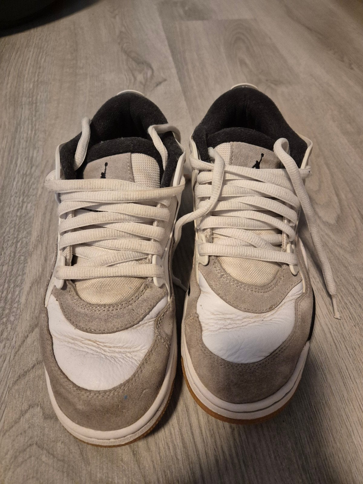 Nike Air Jordans maat 41, Ophalen, Wit, Gedragen, Nike air Jordan