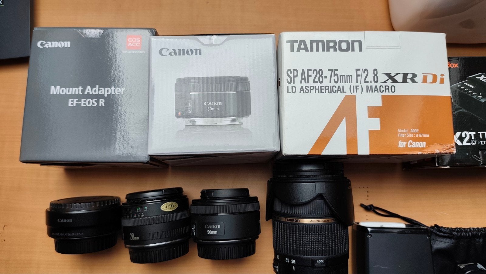 Canon EOS EF 3 Lenzen, Flitser & Accessoire, Ophalen, Canon