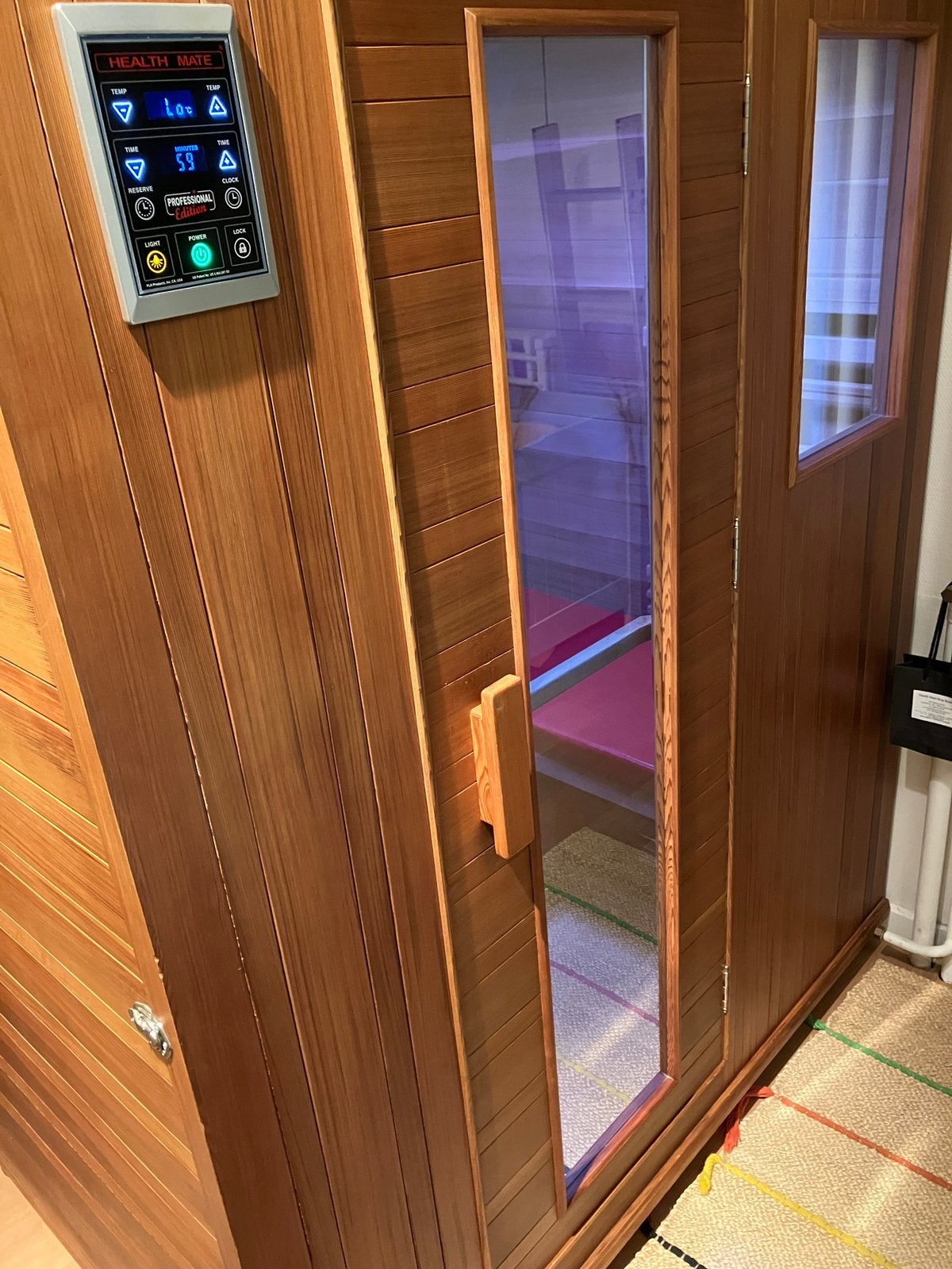 Infraroodsauna Health mate, Enlèvement, Comme neuf