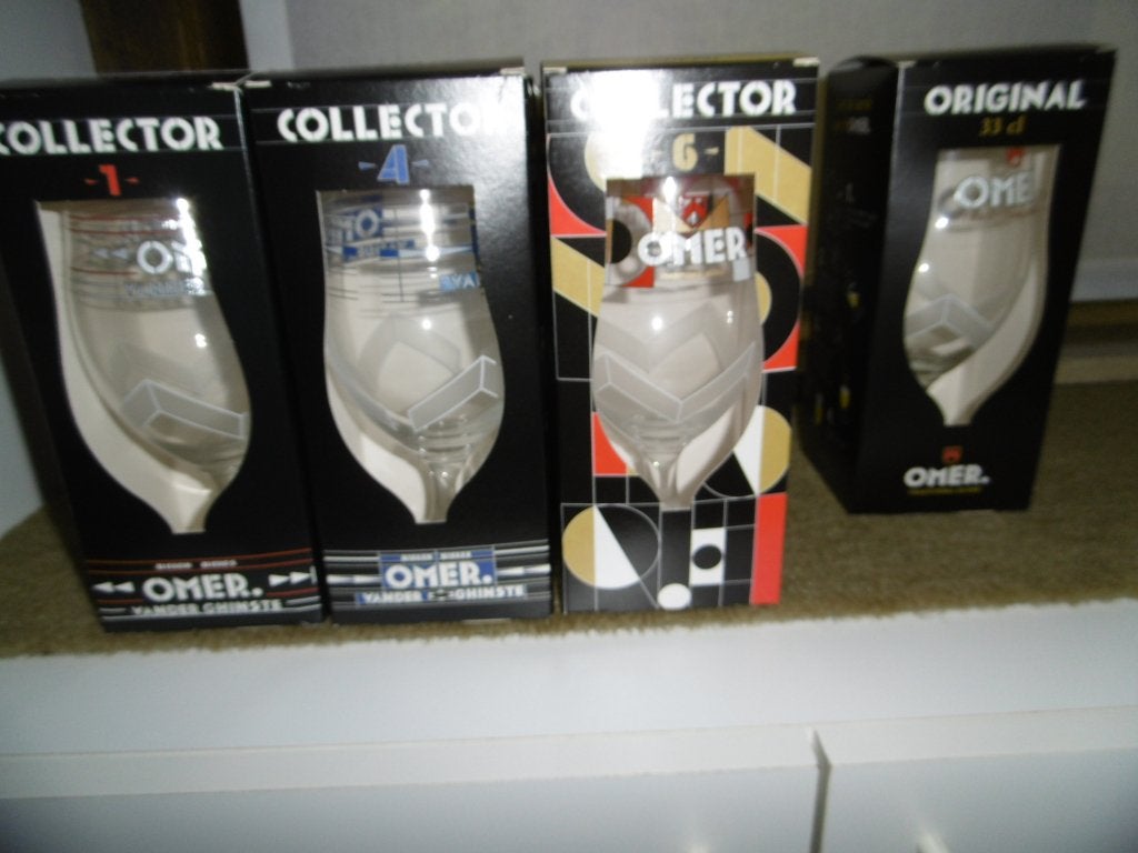 omerglazen, Verzamelen, Biermerken, Ophalen, Nieuw, Glas of Glazen, Overige merken