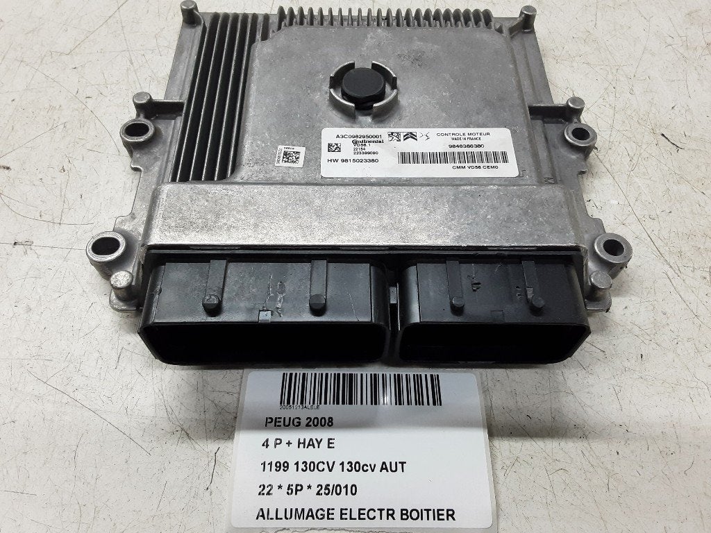 ONTSTEKINGSMODULE Peugeot 2008 (UD / UK / UR / US / UX), Auto-onderdelen, Gebruikt, Mevr. I. Hauben, Rue de l'Espoir 34 34
4030  GRIVEGNÉE, BE