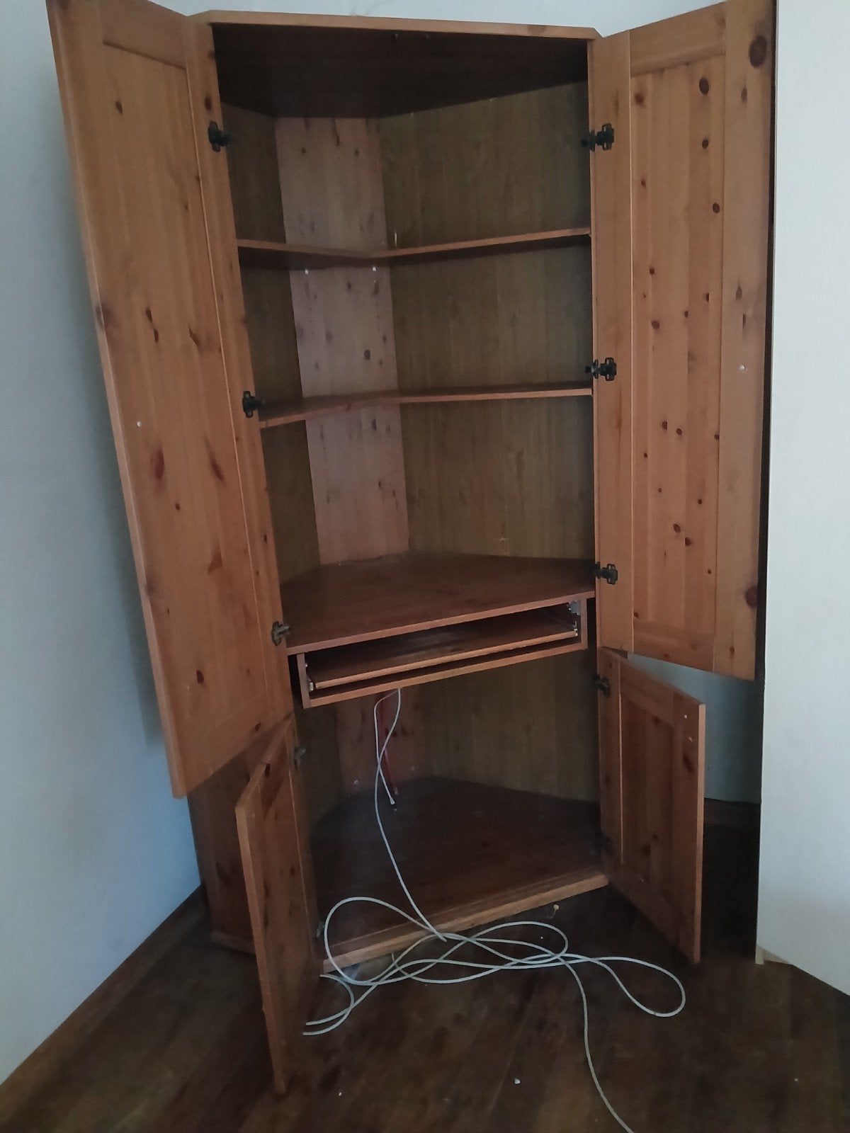 hoekkast computerkast/bureau, Huis en Inrichting, Ophalen