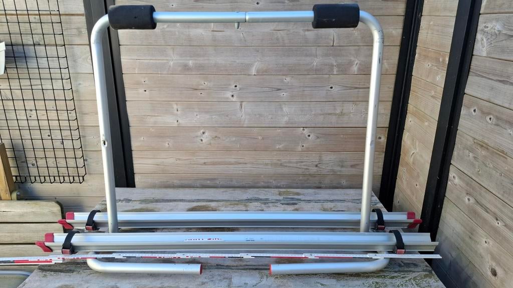 Fietsendrager voor 2 fietsen, Max. 35 kg,  voor caravan., Ophalen
