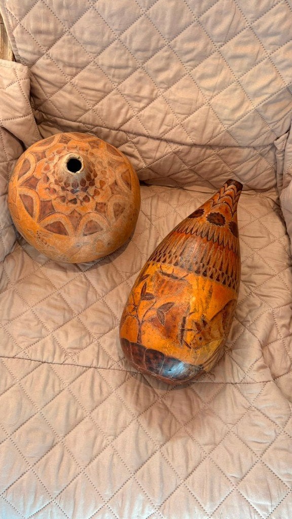 Cabosse, Antiquités & Art, Brun, Afrique, Enlèvement, Vase