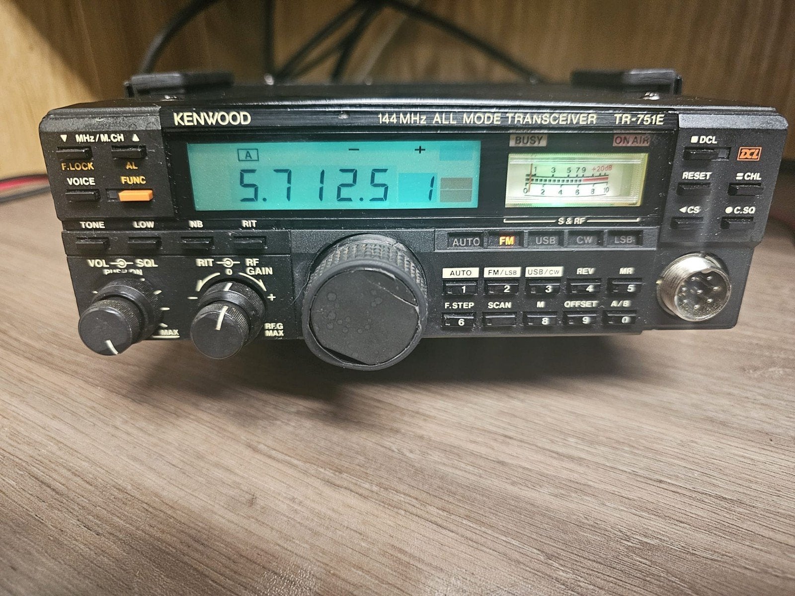 Kenwood tr 751 E, Télécoms, Émetteurs & Récepteurs, Enlèvement ou Envoi, Utilisé, Émetteur et Récepteur