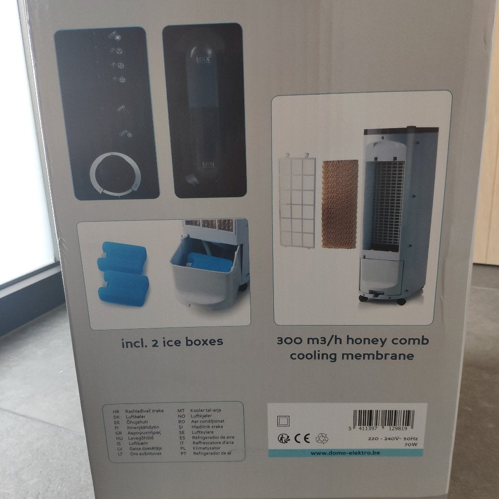 AIRCOOLER DOMO DO156A, Ophalen, Nieuw, Torenventilator