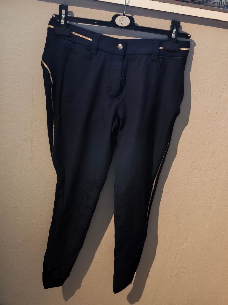 Pantalon d'équitation Bleu Marine "Pénélope" Taille 38, Autres marques, Bleu, Femmes, Enlèvement