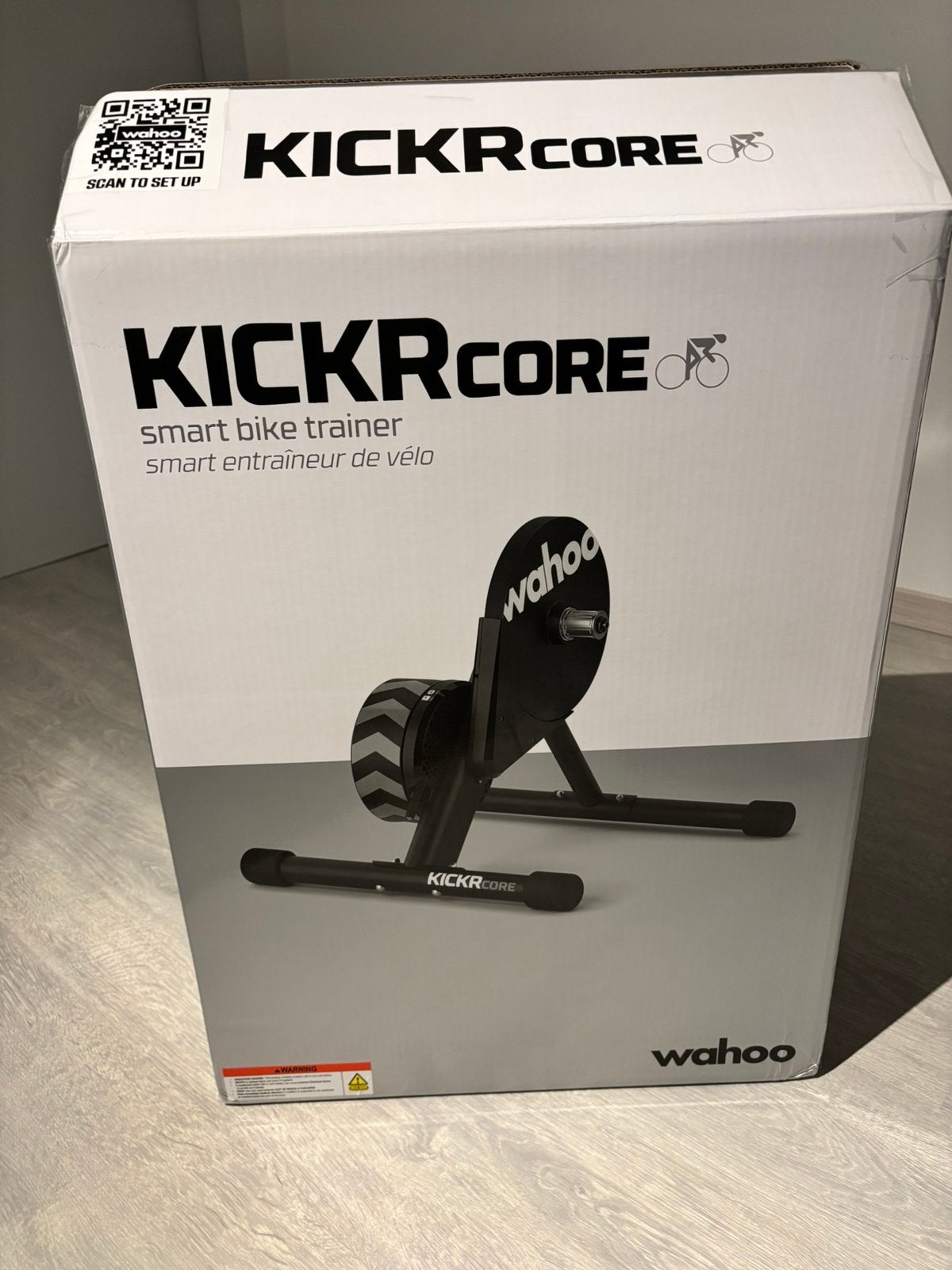 Wahoo kickr core. Zwift click en hub, Ophalen, Zo goed als nieuw