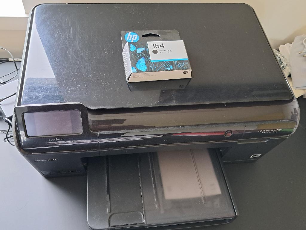 HP Printer Plus B209A + 1 extra 364 black cartridg, Ophalen, Gebruikt, Printer, Inkjetprinter