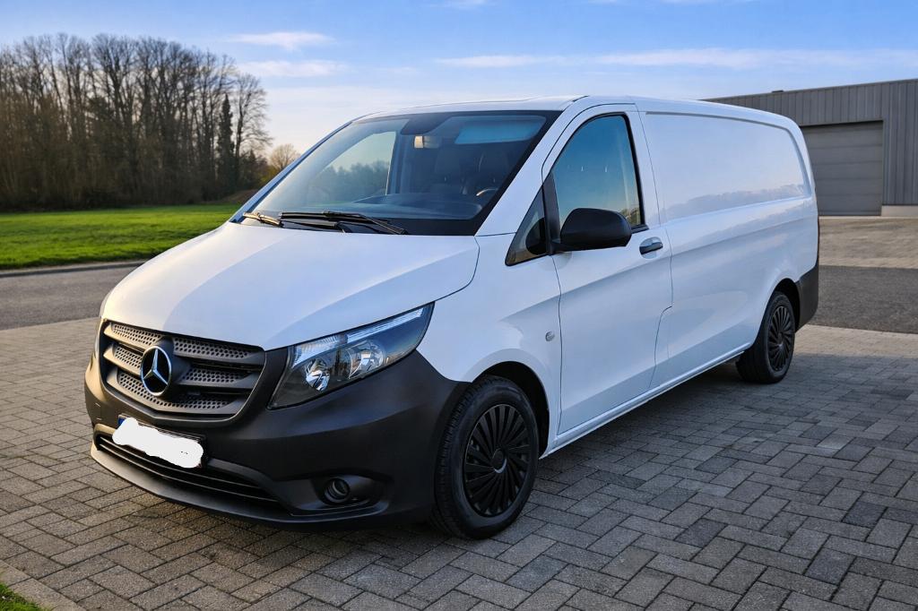 Mercedes Vito 2.1 CDI – 1e eigenaar – zeer goede staat, Auto's, 100 kW, Achterwielaandrijving, Zwart, Wit