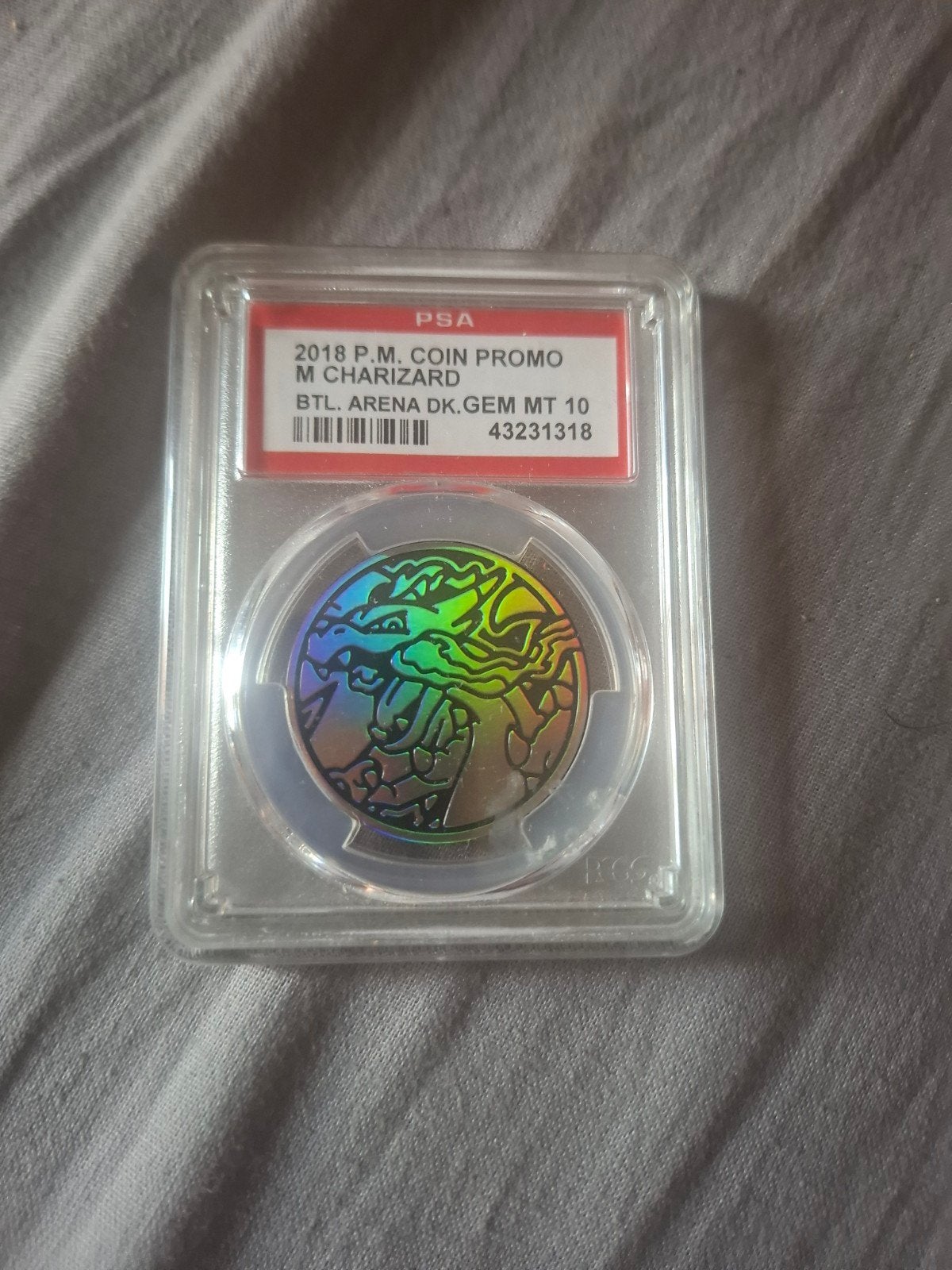 Pokemon graded coin, Postzegels en Munten, Edelmetalen en Baren, Ophalen of Verzenden