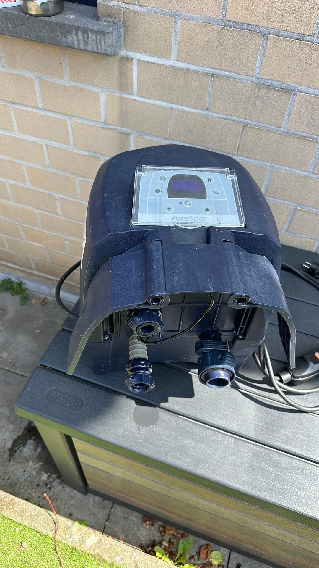 Intex pure spa motor, Tuin en Terras, Ophalen, Zo goed als nieuw