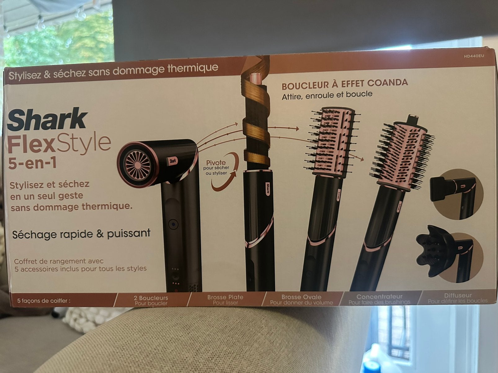 Sèche-cheveux Shark Flexstyle, Bijoux, Sacs & Beauté, Enlèvement, Neuf, Sèche-cheveux