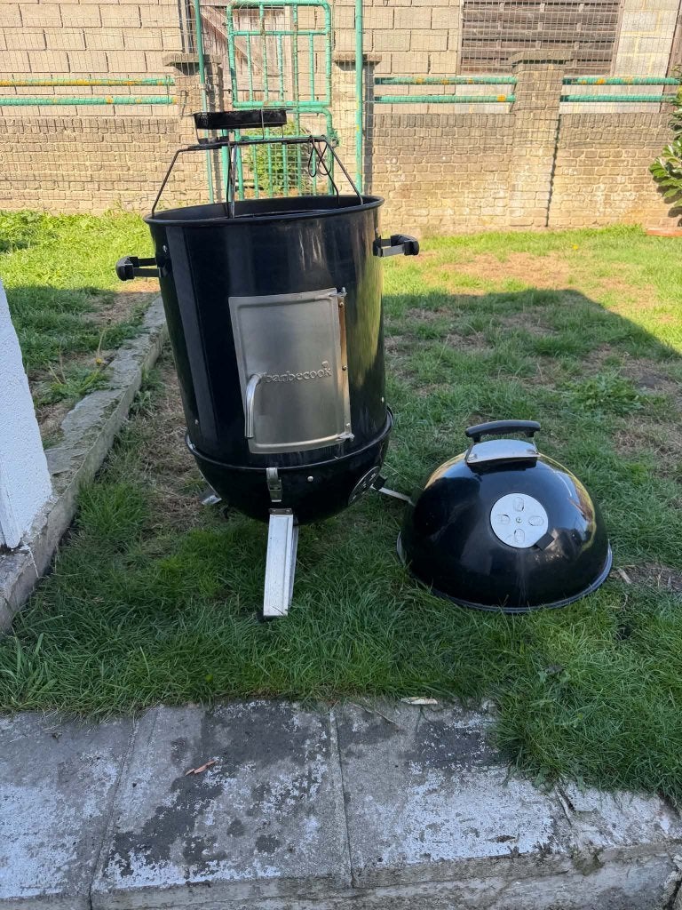 Fumoir Barbecook Oskar M, Jardin & Terrasse, Barbecues au charbon de bois, Enlèvement, Utilisé, Barbercook, Avec accessoires