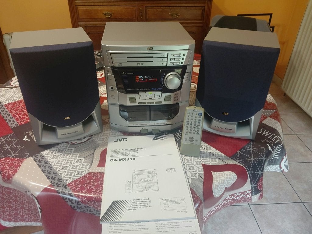Mini chaine Stéréo JVC CA-MXJ 10, Audio, Tv en Foto, Ophalen, Dvd-speler, JVC, Zo goed als nieuw