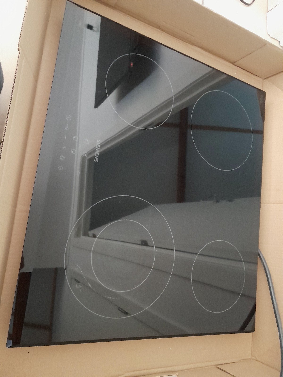 kookplaat siemens nieuwstaat, Electroménager, Tables de cuisson, 4 zones de cuisson, Comme neuf, Enlèvement, Encastré