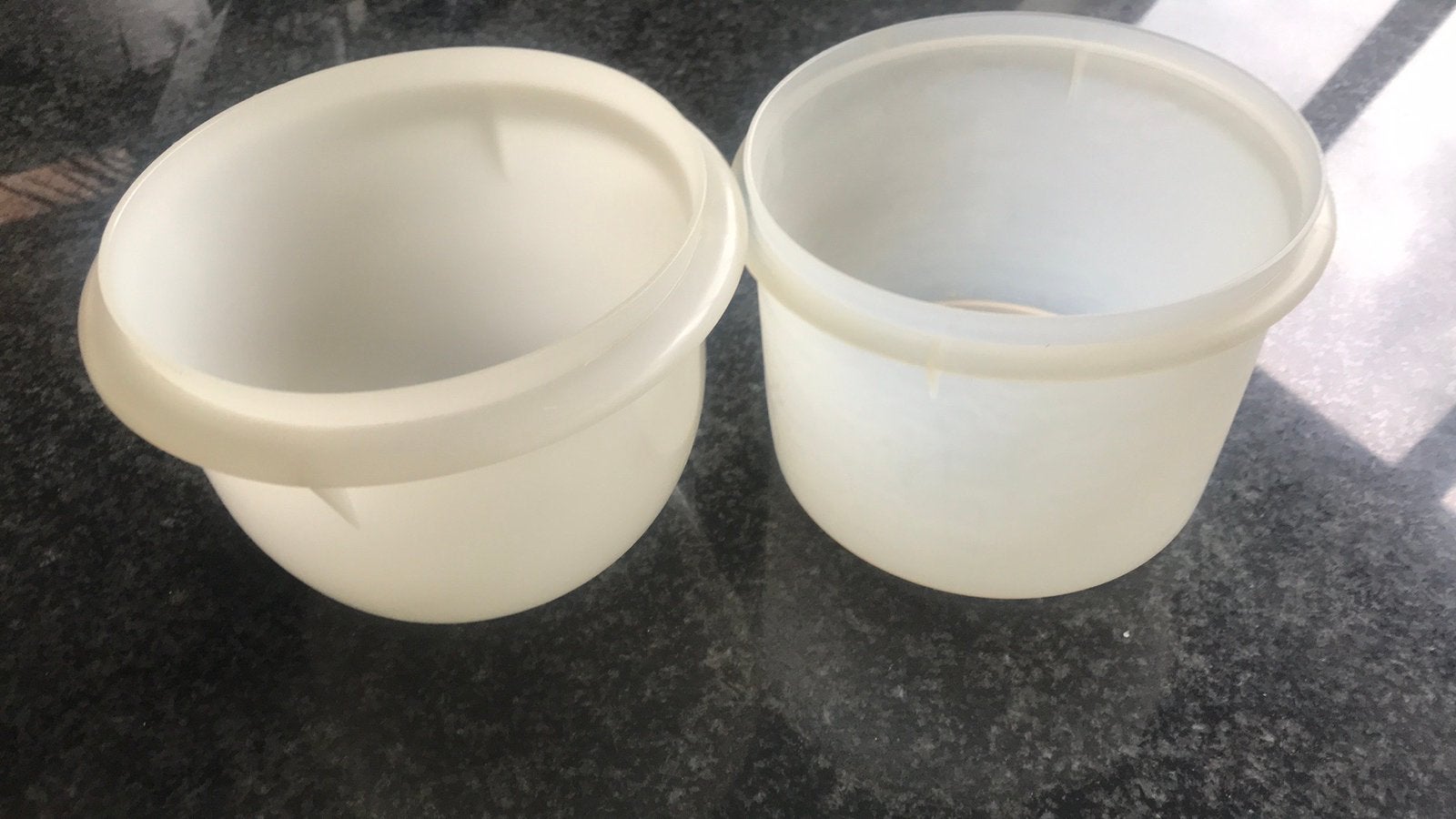 Rond potje Tupperware, Ophalen of Verzenden, Zo goed als nieuw