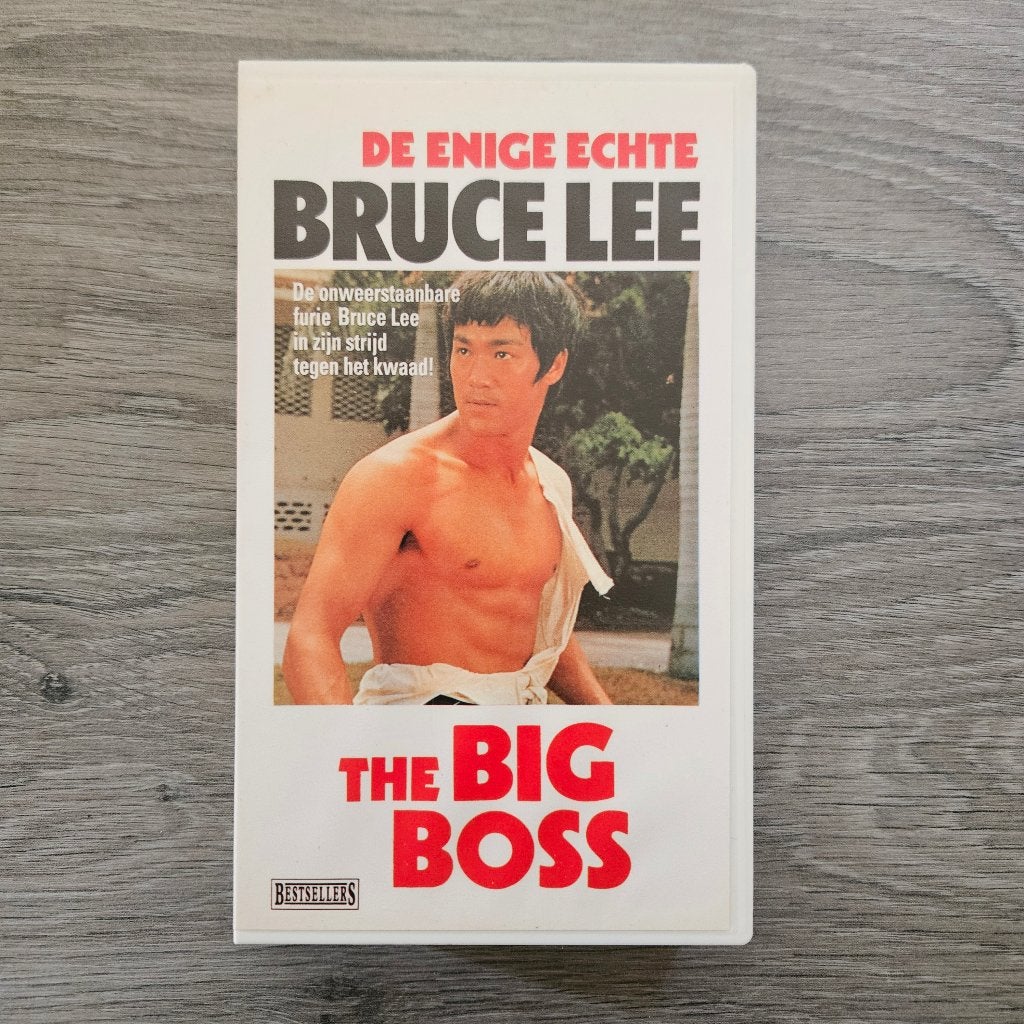 Bruce Lee :The Big Boss VHS NL ondertiteld, Cd's en Dvd's, VHS | Film, Engels, Vanaf 16 jaar, Ophalen of Verzenden, Zo goed als nieuw