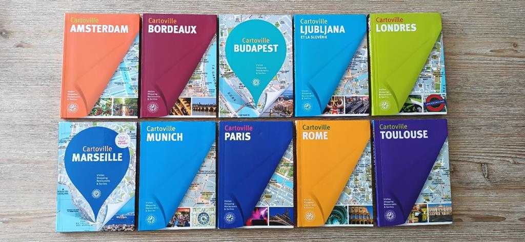 Guides Cartoville, Livres, Guides touristiques, Guide ou Livre de voyage, Autres marques, Enlèvement ou Envoi, Utilisé