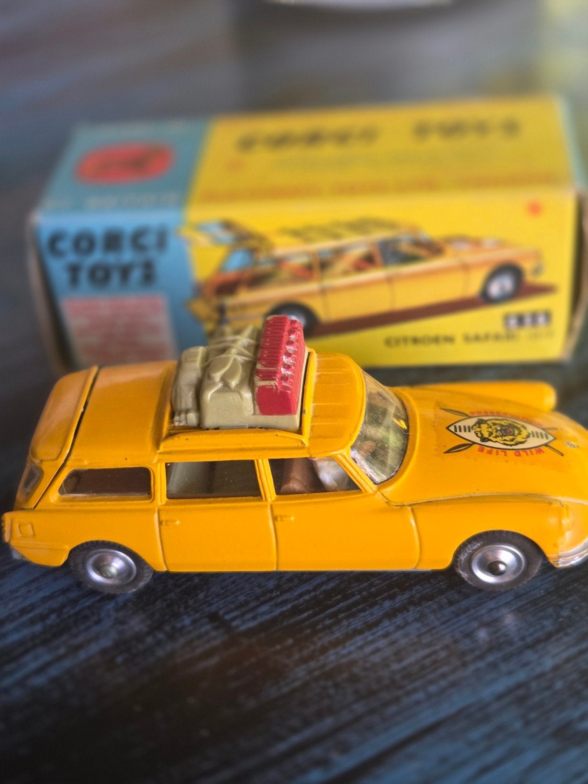 CORGI # 436 CITROEN DS SAFARI MINT ORIGINAL+ BOX 115 EURO, Verzenden