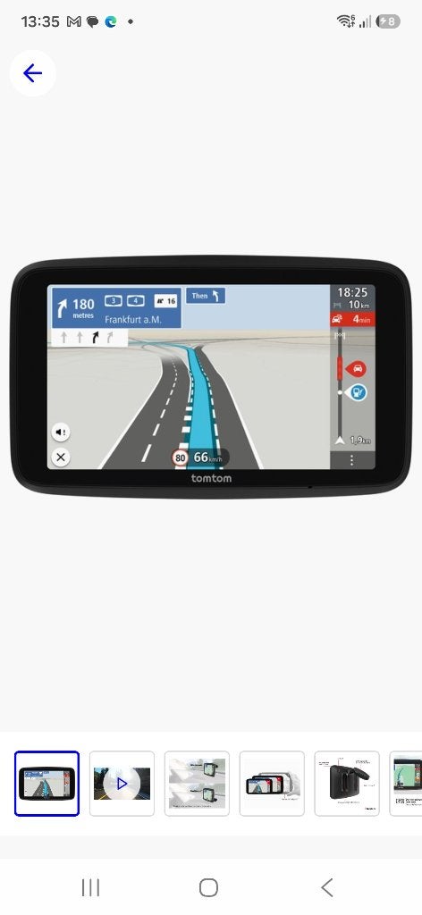 Tomtom go classic 6, Ophalen, Zo goed als nieuw