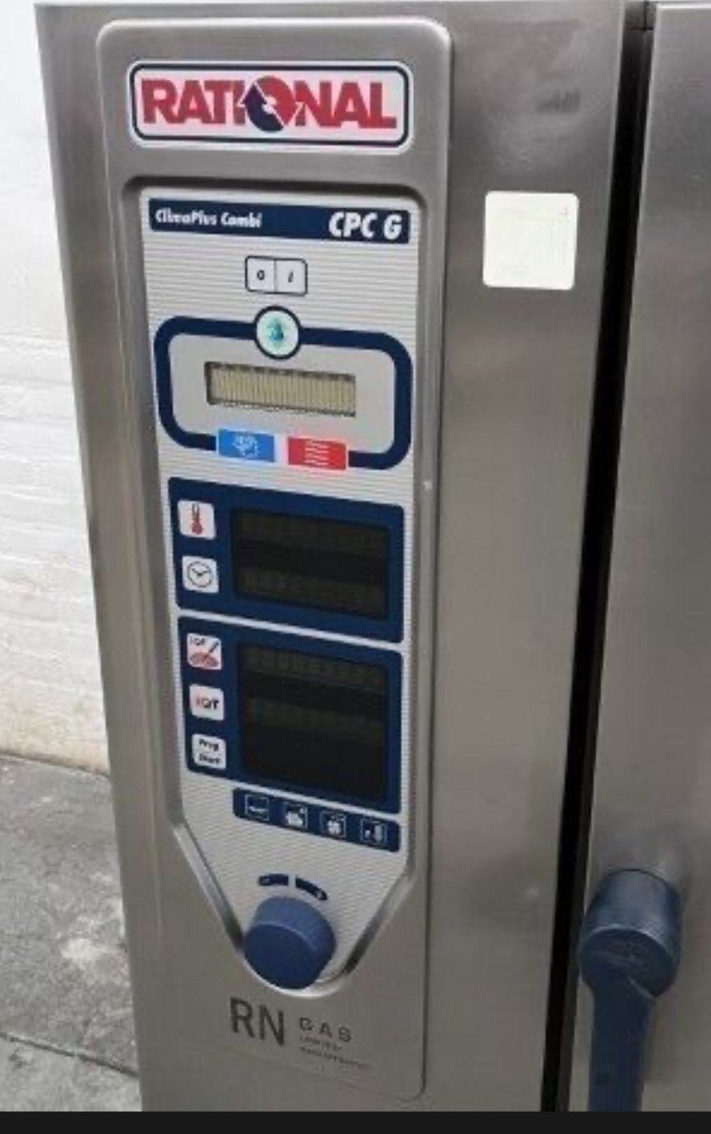 Rational CPC 101G combie steamer, Enlèvement