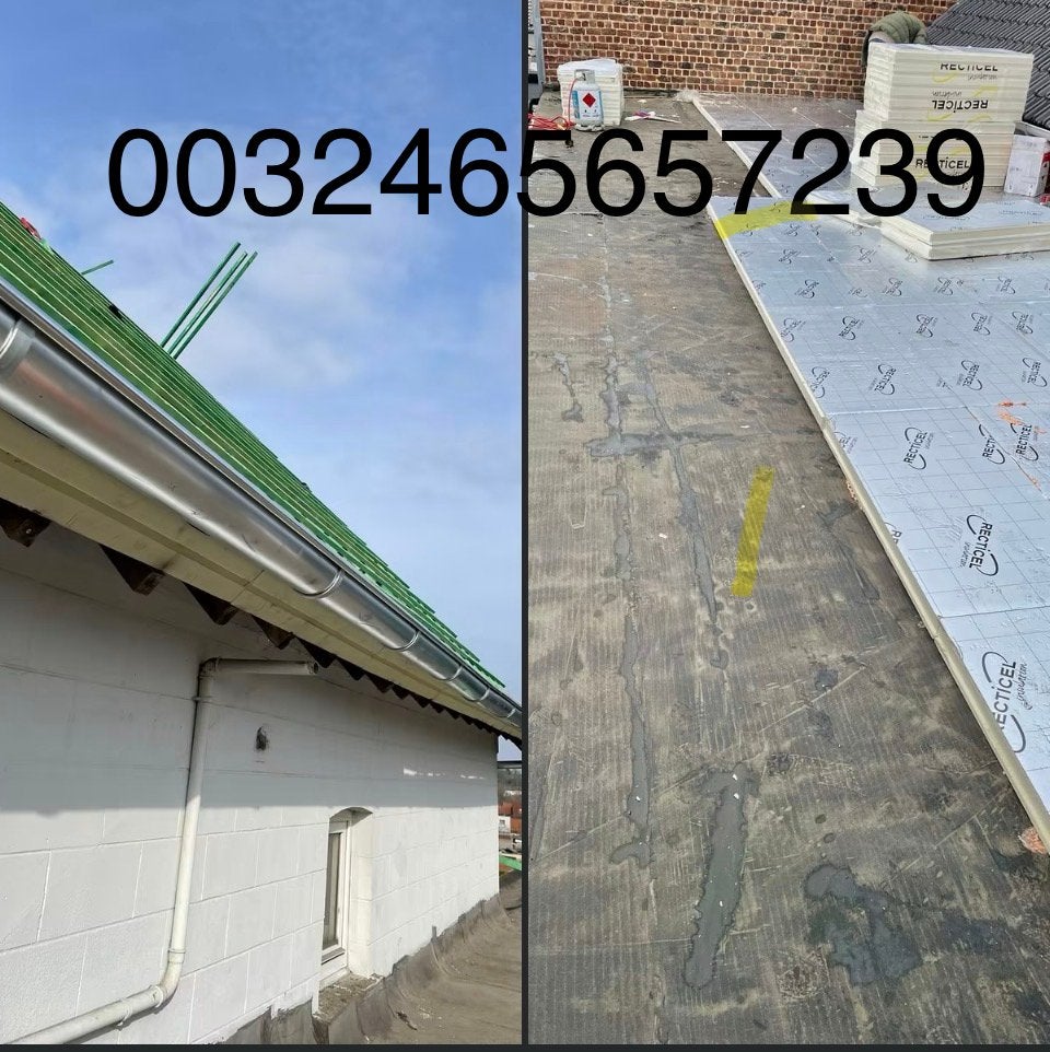 We renoveren daken, plaatsen druppels: 0465657239, Doe-het-zelf en Bouw, Ophalen of Verzenden, Zo goed als nieuw, Dakpannen, Hout