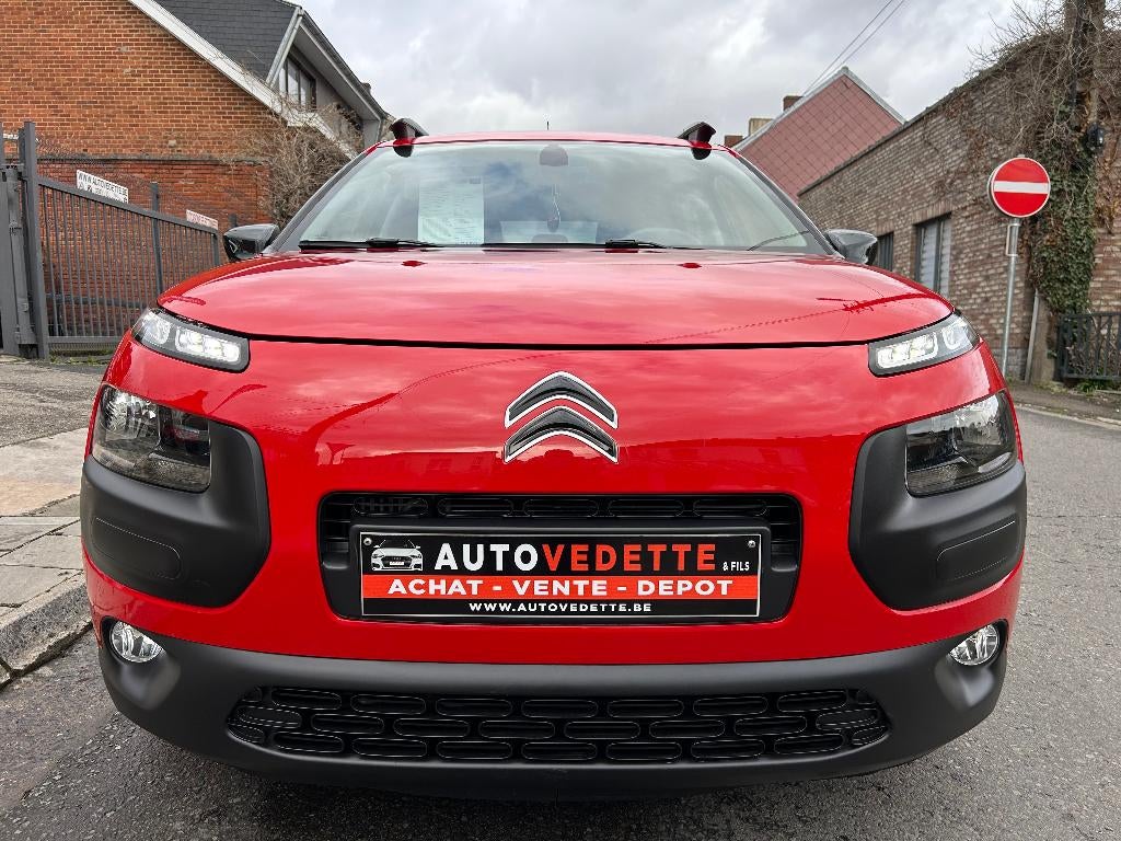 Citroen C4 Cactus 1.2i Shine Edition 81(110) KW(HP) GAR.1AN, Autos, Rouge, Achat, Euro 6, Boîte manuelle