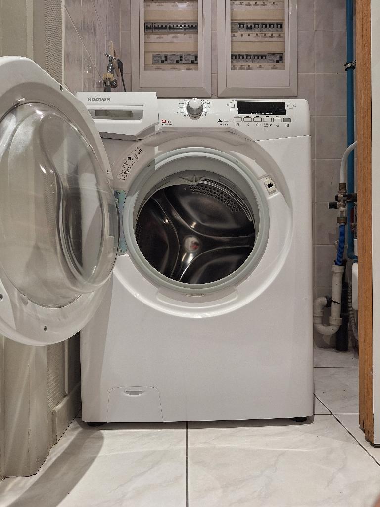 Hoover wasmachine, Electroménager, 1200 à 1600 tours, Chargeur frontal, Enlèvement, Utilisé