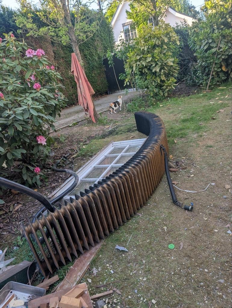 Gietijzeren radiator, Doe-het-zelf en Bouw, Ophalen, Radiator