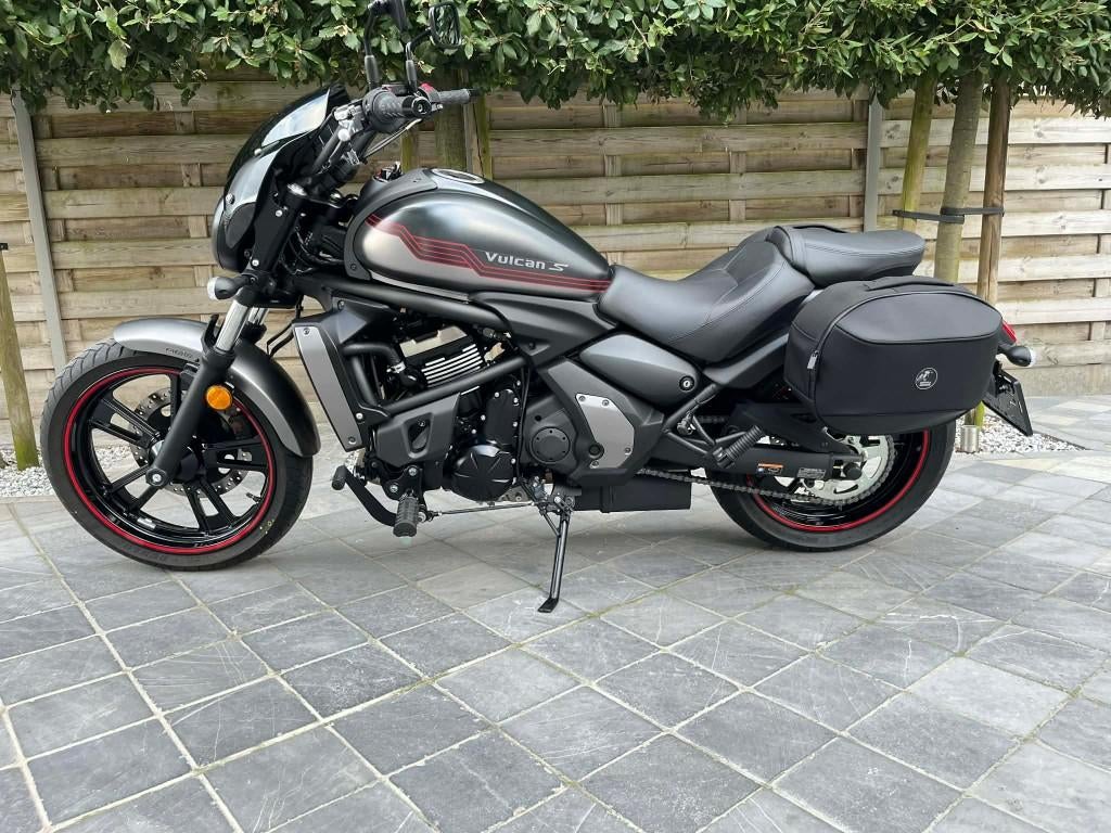 Kawasaki vulcan s 650 **580km** 8/2025**mat gray**NIEUW!!**, Motoren, Nieuw, Bedrijf, Meer dan 35 kW, LED Verlichting