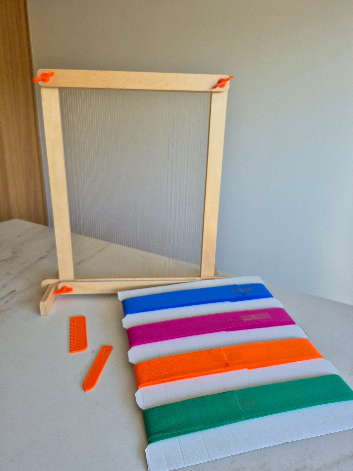 IKEA LUSTIGT weefgetouw met textielstroken, Kinderen en Baby's, Ophalen of Verzenden