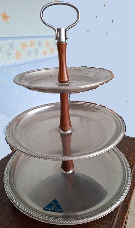 Etagère, Ophalen, Etagère, Met handvat, Zo goed als nieuw