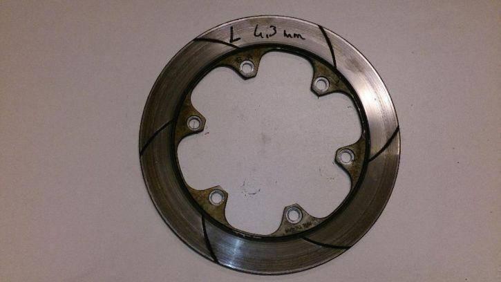 Honda CBX750F Remschijf Voor Links CBX750 Rem Schijf CBX 750, Ophalen of Verzenden, Gebruikt