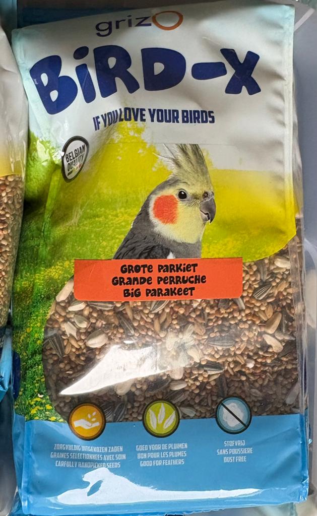 Grote parkietenmengeling 1kg, Dieren en Toebehoren, Dierenvoeding, Ophalen of Verzenden, Vogel