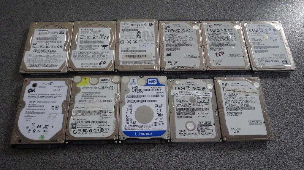 HDD's Sata , 2,5 inch, Computers en Software, Harde schijven, Intern, Gebruikt, Ophalen of Verzenden, Diverse