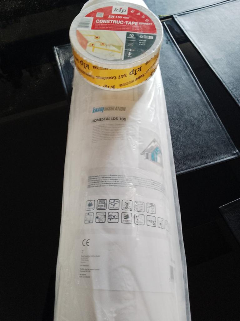 Knauf dampscherm plus kip construc tape, Doe-het-zelf en Bouw, Isolatie en Afdichting, Ophalen