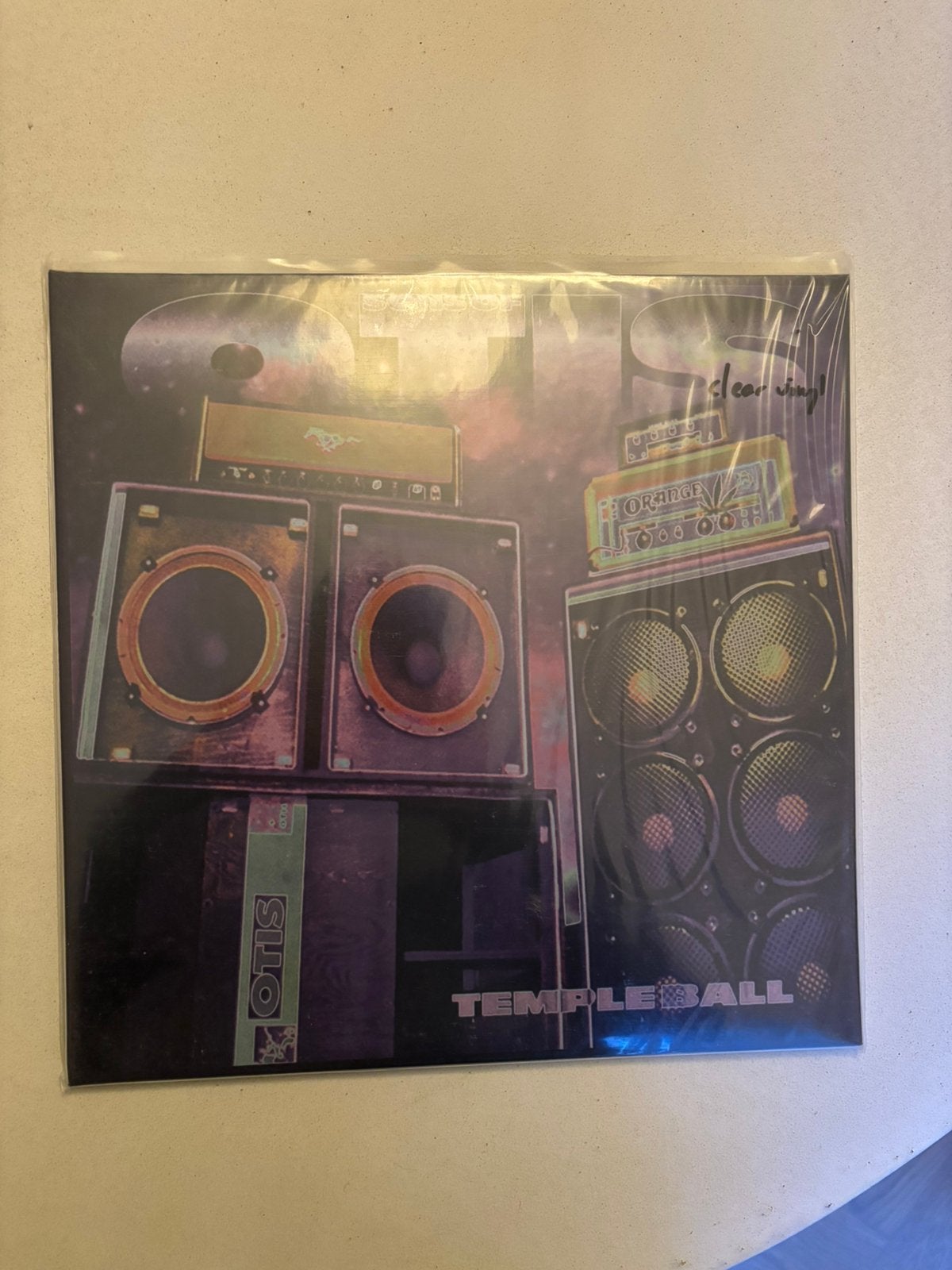 Lp sons of otis - temple ball 2012 clear vinyl limited 200, Cd's en Dvd's, Ophalen of Verzenden